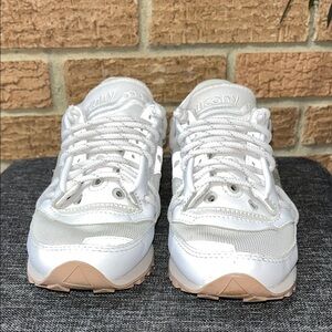 Saucony Jazz DST Abstract Jazz Collection -leather White/Shadow' Ladies 8.5 RARE